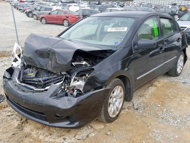 3N1AB6AP4BL613566 - 2011 NISSAN SENTRA 2.0 BLACK photo 2