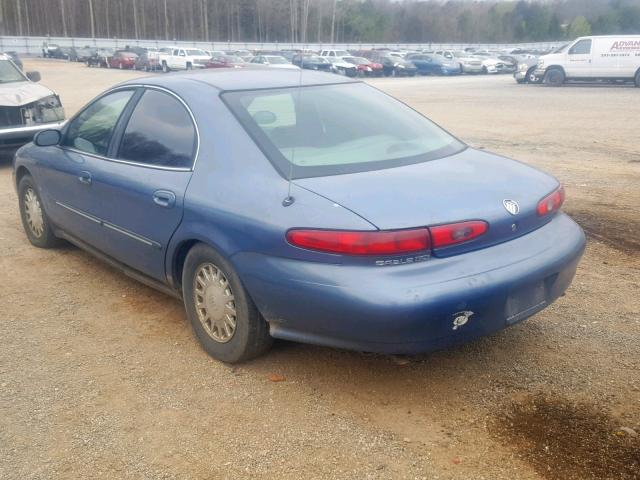 1MEFM53S0XA632914 - 1999 MERCURY SABLE LS BLUE photo 3