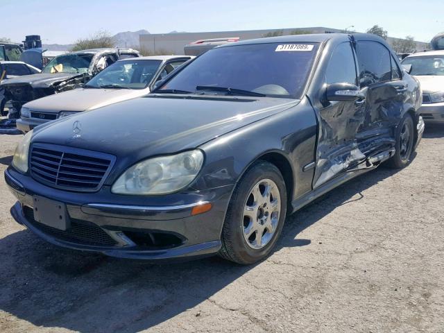 WDBNG75J83A342899 - 2003 MERCEDES-BENZ S 500 GRAY photo 2