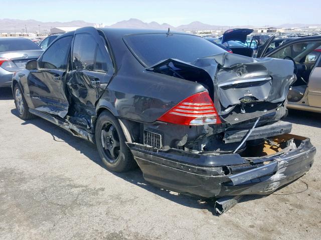 WDBNG75J83A342899 - 2003 MERCEDES-BENZ S 500 GRAY photo 3