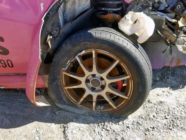 3VWBB61C4WM032256 - 1998 VOLKSWAGEN NEW BEETLE ვარდისფერი ფოტო 9