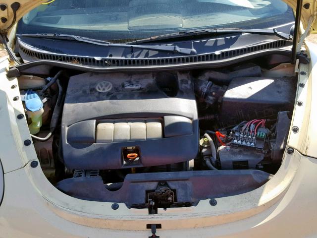 3VWCM31Y84M318908 - 2004 VOLKSWAGEN NEW BEETLE Sarı foto 7