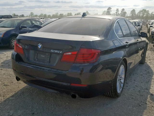 WBAFR7C52BC805979 - 2011 BMW 535 I BLACK photo 4