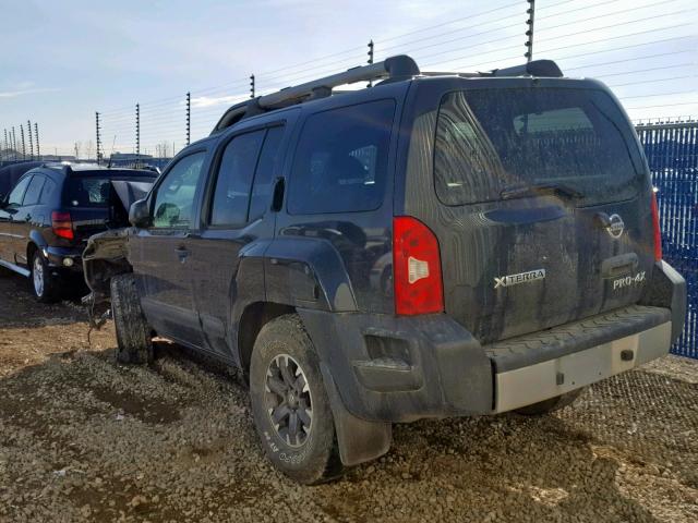 5N1AN0NW9FN661018 - 2015 NISSAN XTERRA X GRAY photo 3