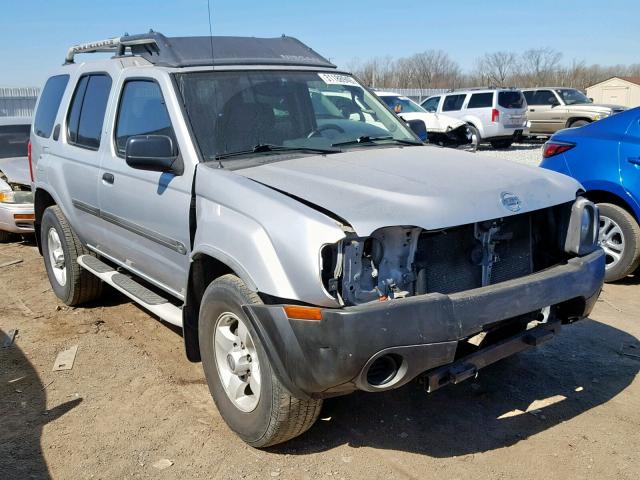 5N1ED28YX4C683115 - 2004 NISSAN XTERRA XE SILVER photo 1