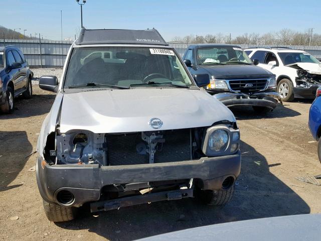 5N1ED28YX4C683115 - 2004 NISSAN XTERRA XE SILVER photo 9