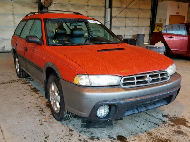 4S3BG6855X7644618 - 1999 SUBARU LEGACY OUT RED photo 1