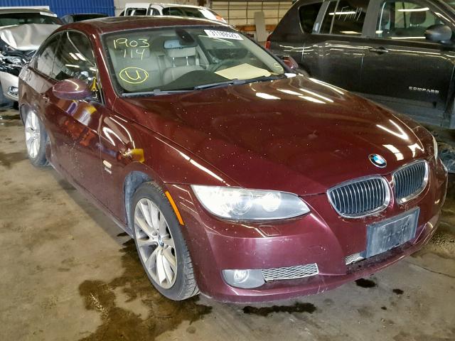 WBAWC73539E068050 - 2009 BMW 335 XI RED photo 1