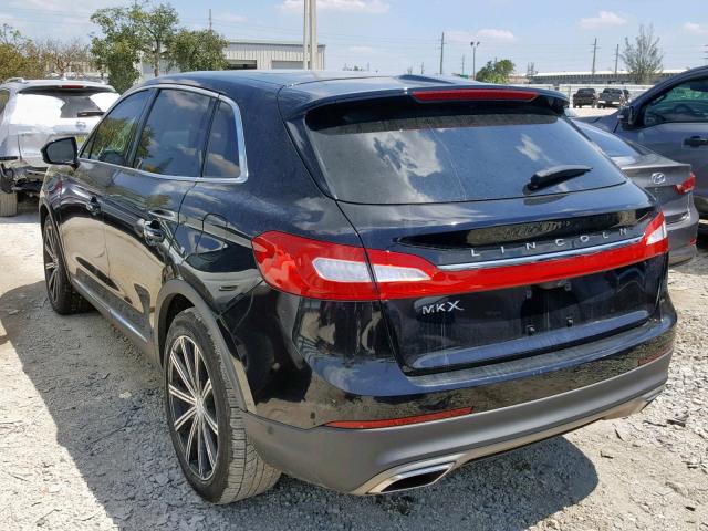 2LMTJ6LR9GBL23155 - 2016 LINCOLN MKX RESERV BLACK photo 3