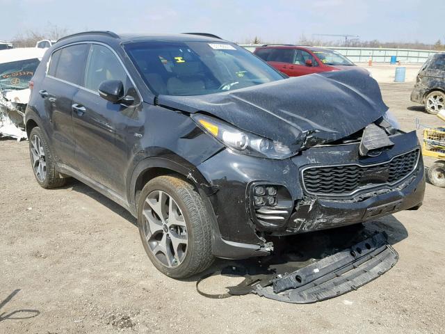 KNDPRCA66J7421884 - 2018 KIA SPORTAGE S BLACK photo 1