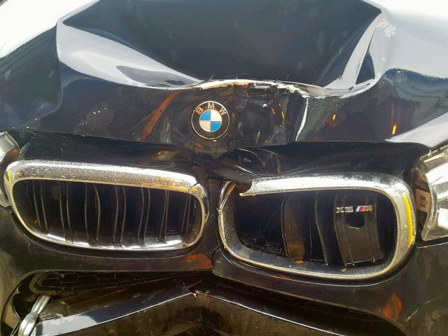 5YMKT6C5XF0C89496 - 2015 BMW X5 M BLACK photo 9