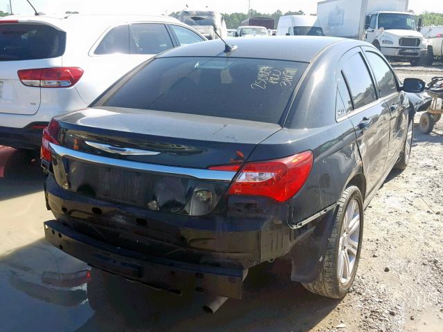 1C3CCBAB5DN697937 - 2013 CHRYSLER 200 LX BLACK photo 4