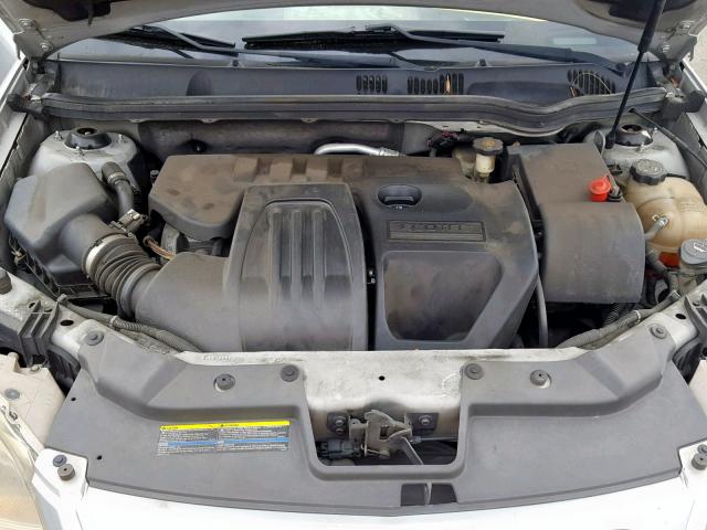 1G2AL15F277211561 - 2007 PONTIAC G5 SILVER photo 7