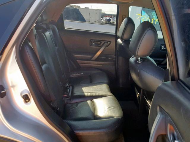 JNRAS08W66X204969 - 2006 INFINITI FX35 SILVER photo 6