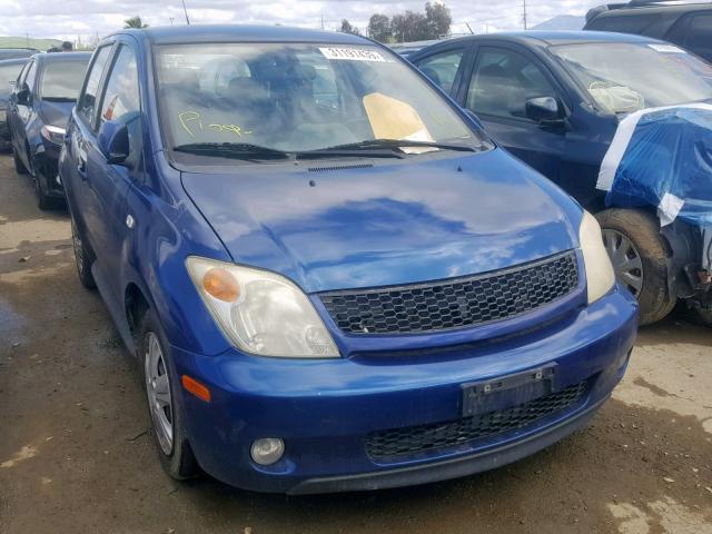 JTKKT604850122904 - 2005 TOYOTA SCION XA BLUE photo 1