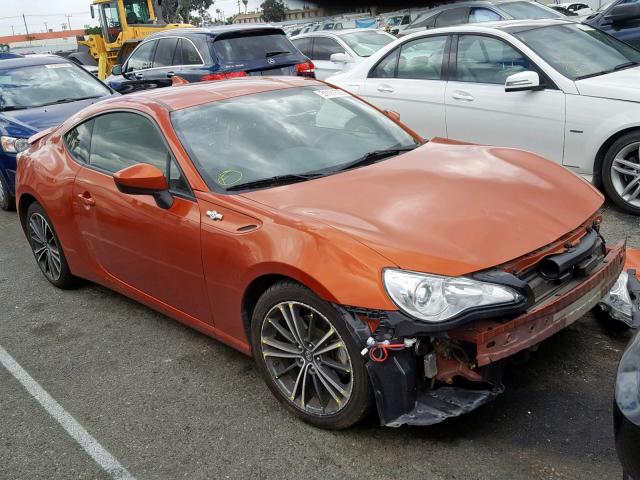 JF1ZNAA11F9707382 - 2015 TOYOTA SCION FR-S ORANGE photo 1