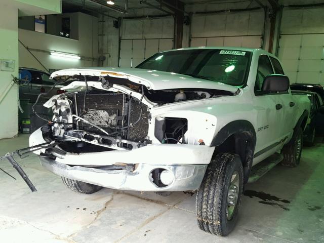 3D7KS28D46G104409 - 2006 DODGE RAM 2500 S თეთრი ფოტო 2