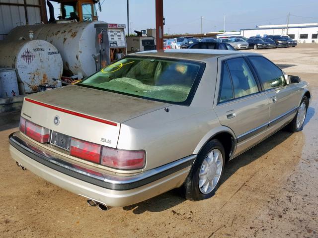 1G6KS52Y7VU807203 - 1997 CADILLAC SEVILLE SL GOLD photo 4