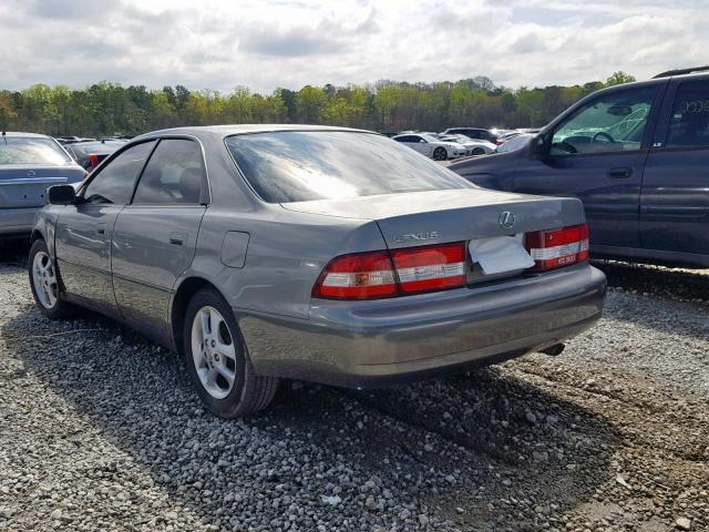 JT8BF28G115108313 - 2001 LEXUS ES 300 GRAY photo 3