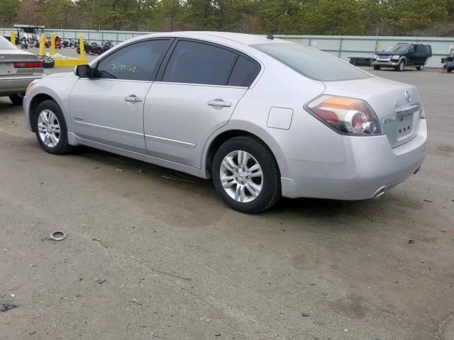 1N4CL2AP6AC193417 - 2010 NISSAN ALTIMA HYB SILVER photo 3