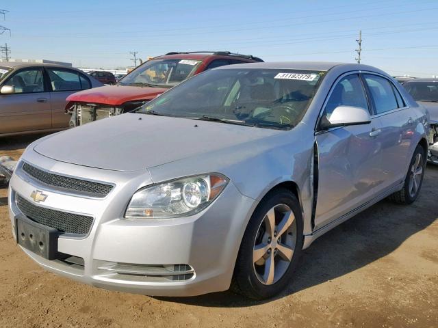 1G1ZJ57B99F111948 - 2009 CHEVROLET MALIBU 2LT SILVER photo 2