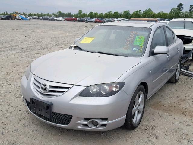 JM1BK323961486905 - 2006 MAZDA 3 S SILVER photo 2