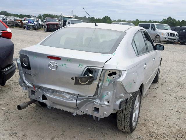 JM1BK323961486905 - 2006 MAZDA 3 S SILVER photo 4