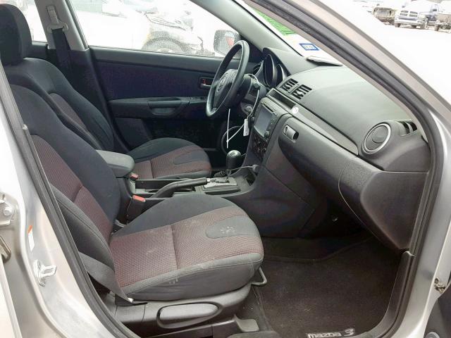 JM1BK323961486905 - 2006 MAZDA 3 S SILVER photo 5