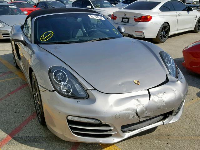 WP0CA2A87DS113884 - 2013 PORSCHE BOXSTER SILVER photo 1