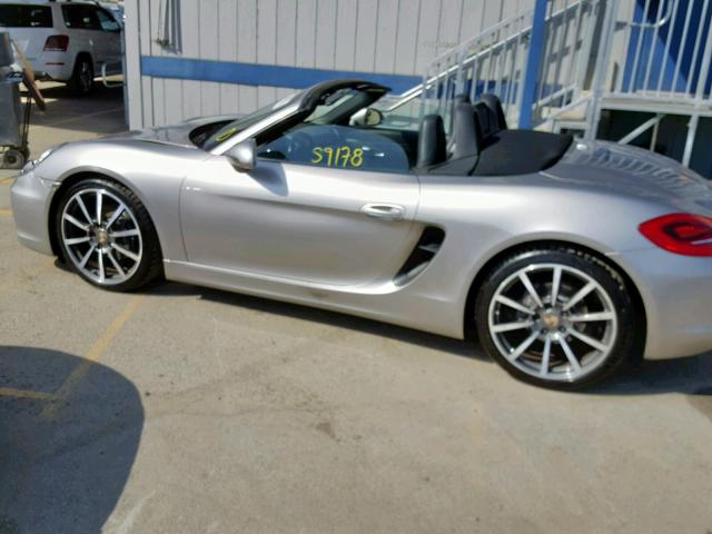 WP0CA2A87DS113884 - 2013 PORSCHE BOXSTER SILVER photo 9