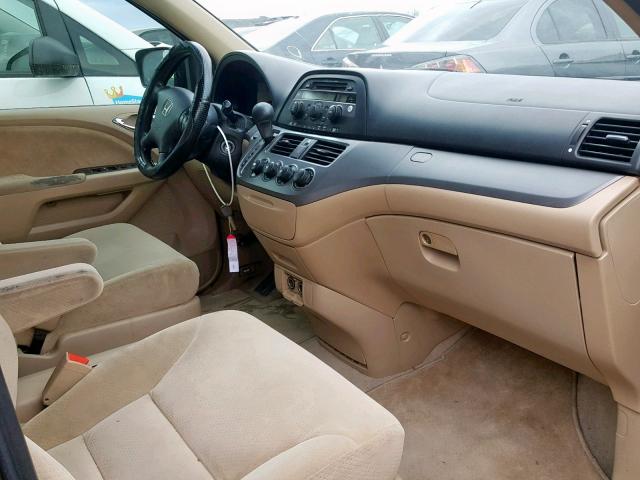 5FNRL38295B511110 - 2005 HONDA ODYSSEY LX GOLD photo 5