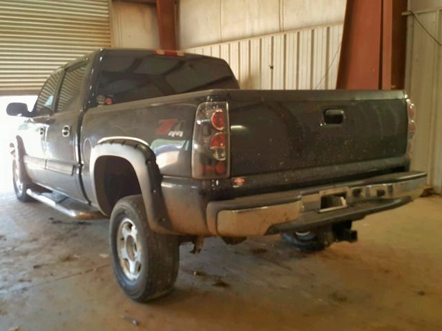 2GCEK13T661101262 - 2006 CHEVROLET SILVERADO BLACK photo 3