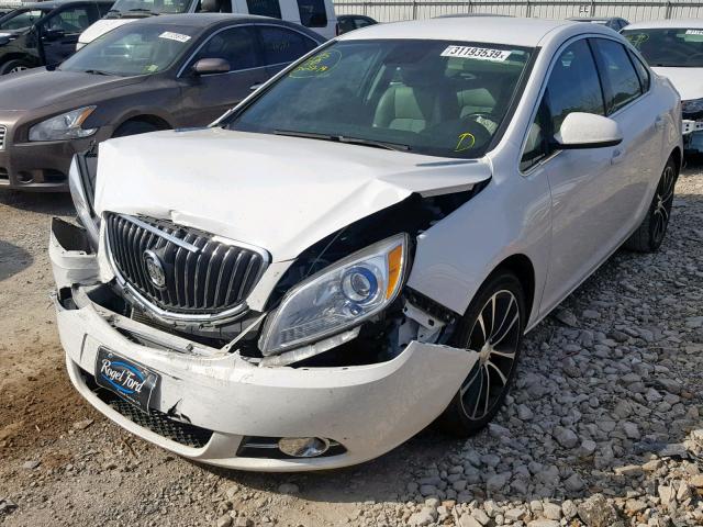 1G4PR5SK1H4108398 - 2017 BUICK VERANO SPO WHITE photo 2