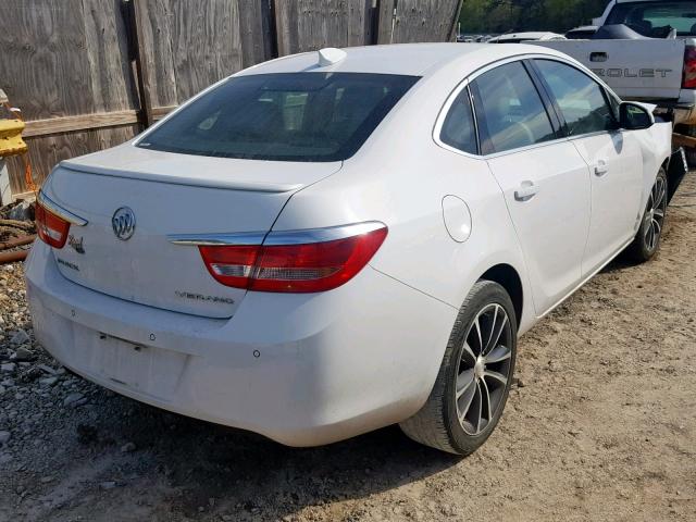 1G4PR5SK1H4108398 - 2017 BUICK VERANO SPO WHITE photo 4