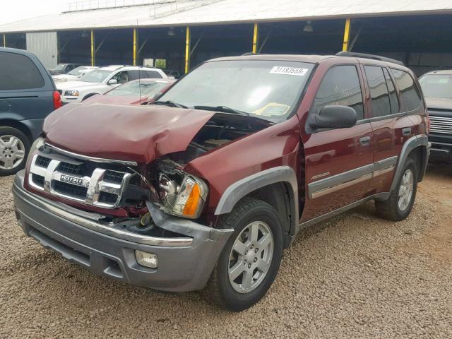 4NUDS13S052700549 - 2005 ISUZU ASCENDER S 勃艮第红 照片 2