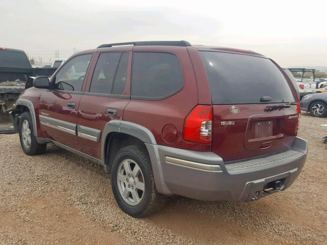4NUDS13S052700549 - 2005 ISUZU ASCENDER S 勃艮第红 照片 3