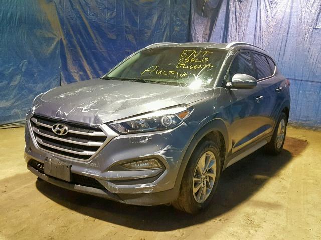 KM8J3CA42JU682996 - 2018 HYUNDAI TUCSON SEL GRAY photo 2