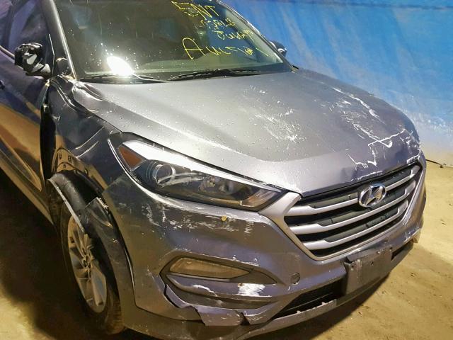 KM8J3CA42JU682996 - 2018 HYUNDAI TUCSON SEL GRAY photo 9