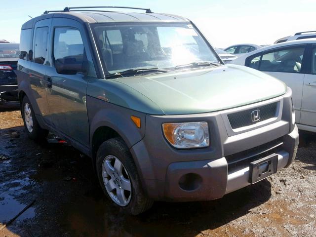 5J6YH28593L043529 - 2003 HONDA ELEMENT EX GREEN photo 1