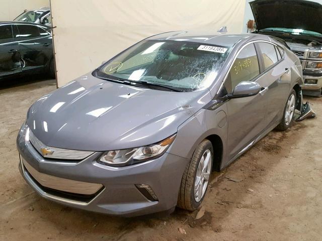 1G1RA6S50JU156977 - 2018 CHEVROLET VOLT LT GRAY photo 2