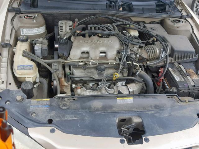 1G2NE52E45M119767 - 2005 PONTIAC GRAND AM S GOLD photo 7