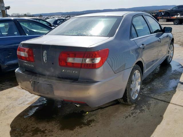 3LNHM261X6R664426 - 2006 LINCOLN ZEPHYR GRAY photo 4