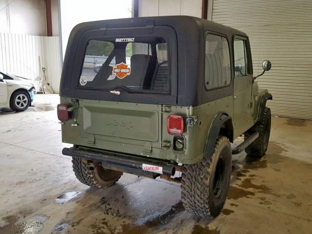 J9M93EC135143 - 1979 JEEP CJ7 GREEN photo 4