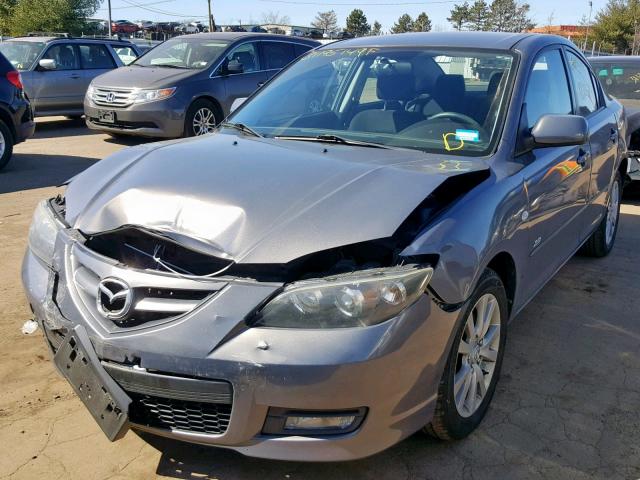 JM1BK124471756394 - 2007 MAZDA 3 S BLUE photo 2