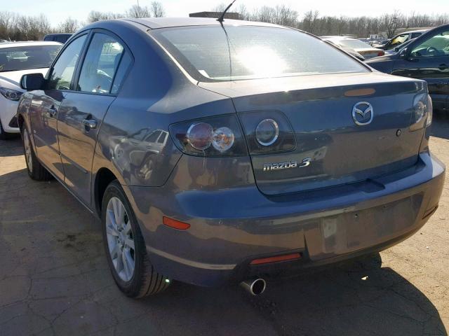 JM1BK124471756394 - 2007 MAZDA 3 S BLUE photo 3