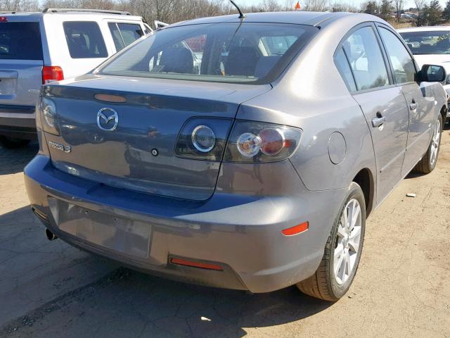 JM1BK124471756394 - 2007 MAZDA 3 S BLUE photo 4