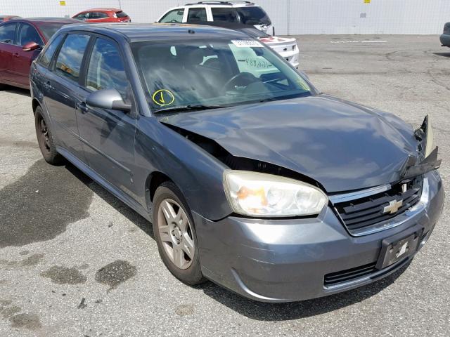 1G1ZT61836F168591 - 2006 CHEVROLET MALIBU MAX ვერცხლისფერი ფოტო 1