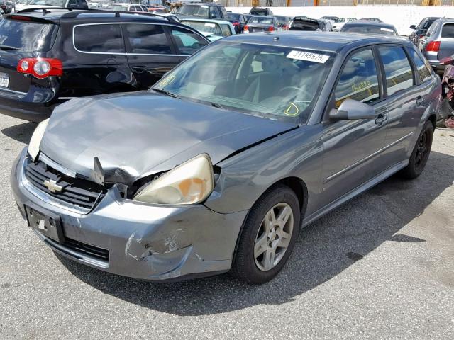 1G1ZT61836F168591 - 2006 CHEVROLET MALIBU MAX ვერცხლისფერი ფოტო 2