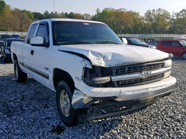 2GCEK19TX21429267 - 2002 CHEVROLET SILVERADO WHITE photo 1