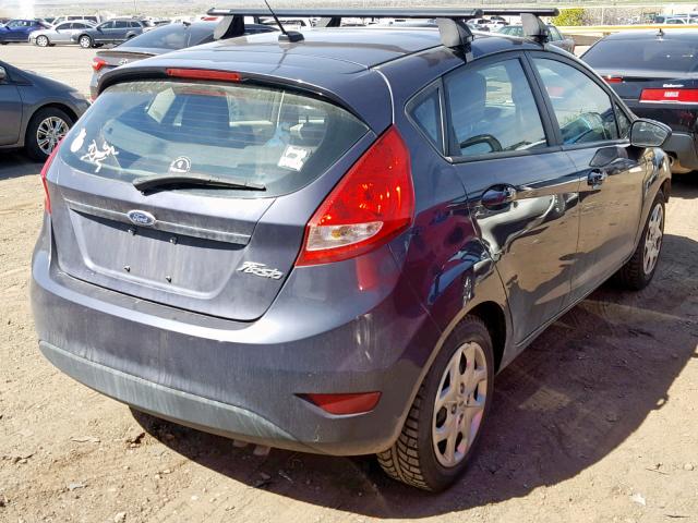 3FADP4TJ2CM187371 - 2012 FORD FIESTA S CHARCOAL photo 4